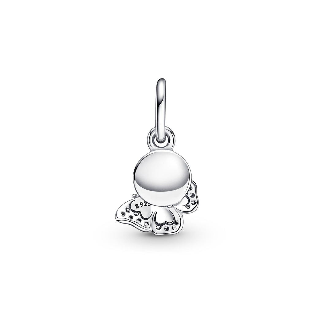 Pandora Moments Charm Pendant Double Papillon Bleu & Citation 790757C01