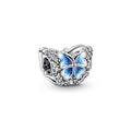 Pandora Moments Charm Scintillant Papillon Bleu 790761C01