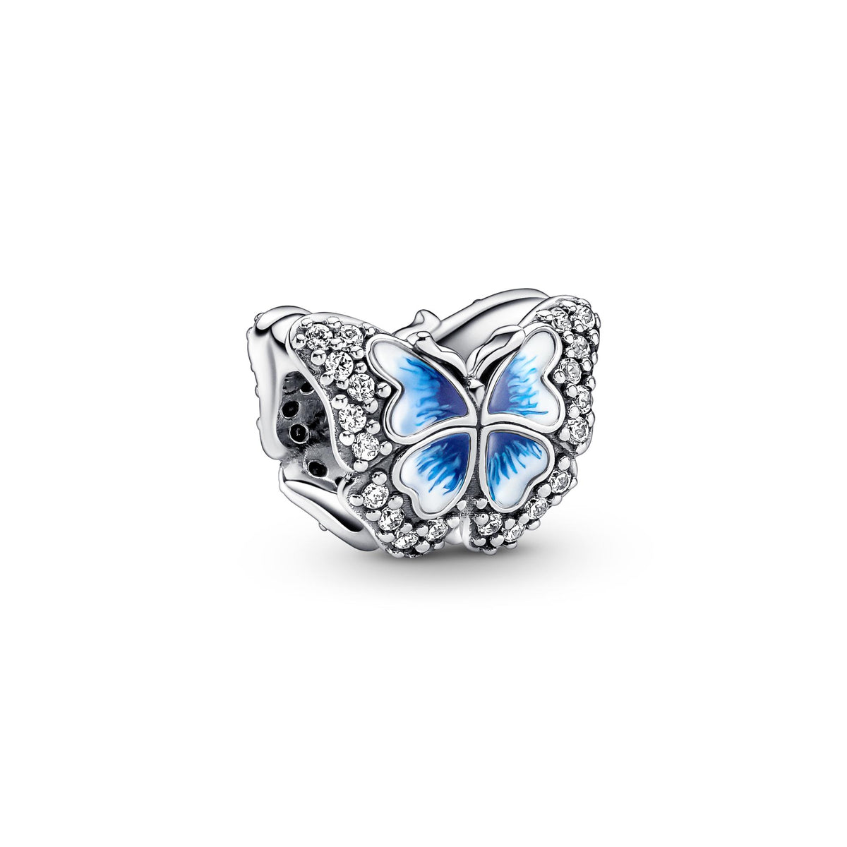 Pandora Moments Charm Scintillant Papillon Bleu 790761C01