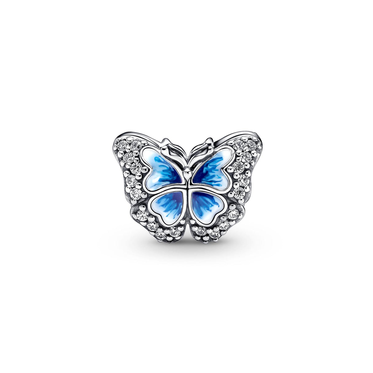 Pandora Moments Charm Scintillant Papillon Bleu 790761C01