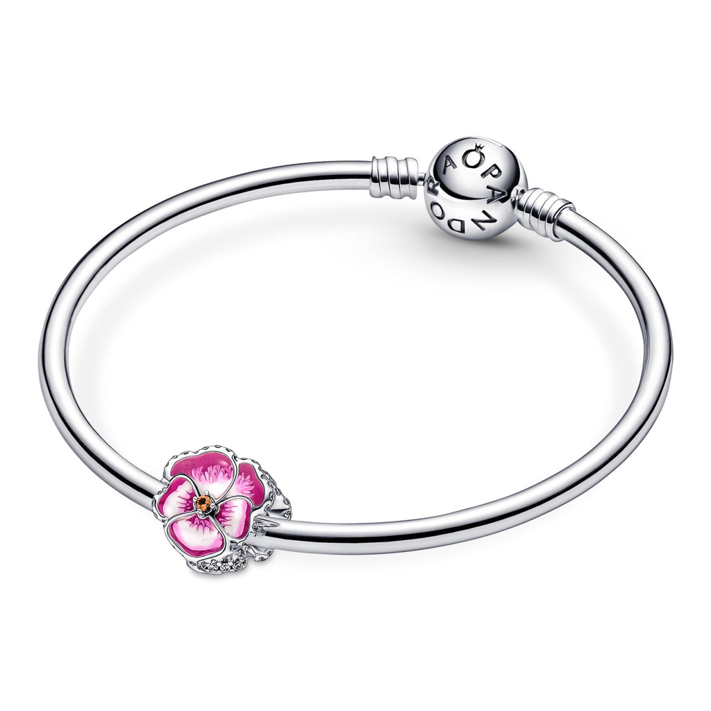 Pandora Moments Charm Pensée Rose 790777C01