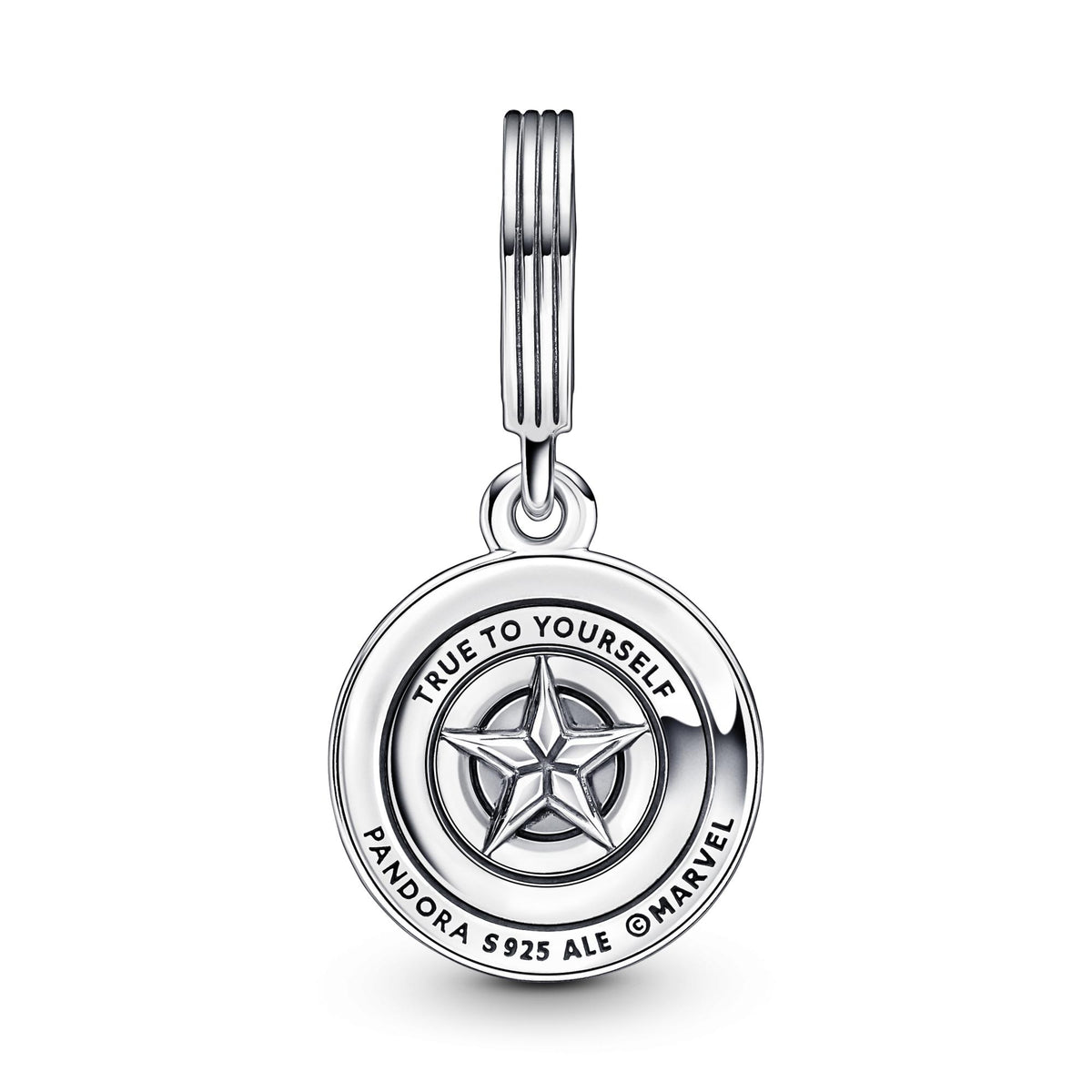 Pandora Marvel Charm Pendant Marvel The Avengers Bouclier de Captain America 790780C01