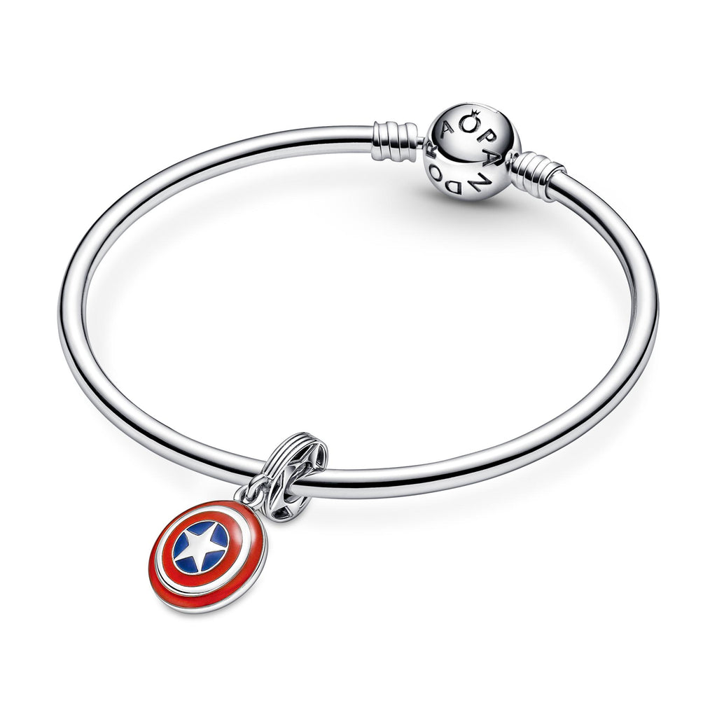 Pandora Marvel Charm Pendant Marvel The Avengers Bouclier de Captain America 790780C01