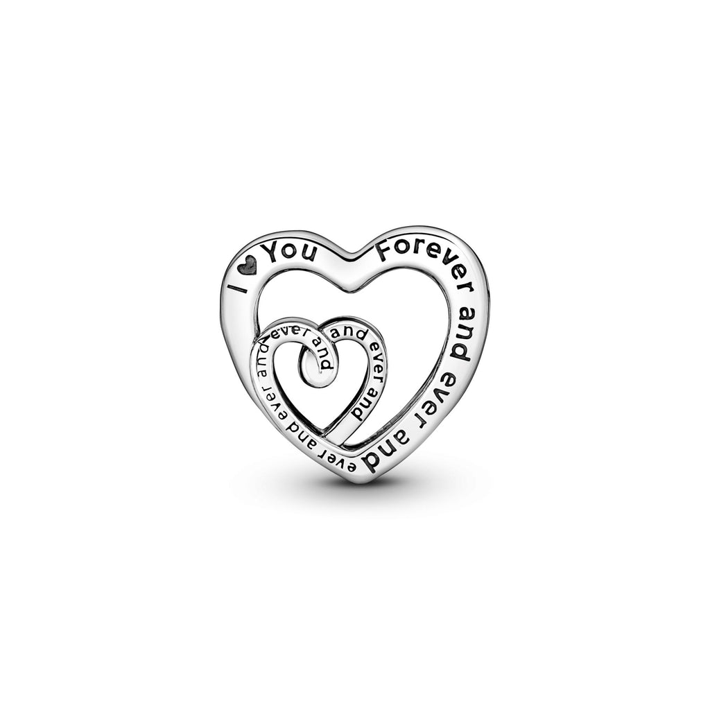 Pandora Moments Charm Cœurs de l'Infini Entrelacés 790800C00
