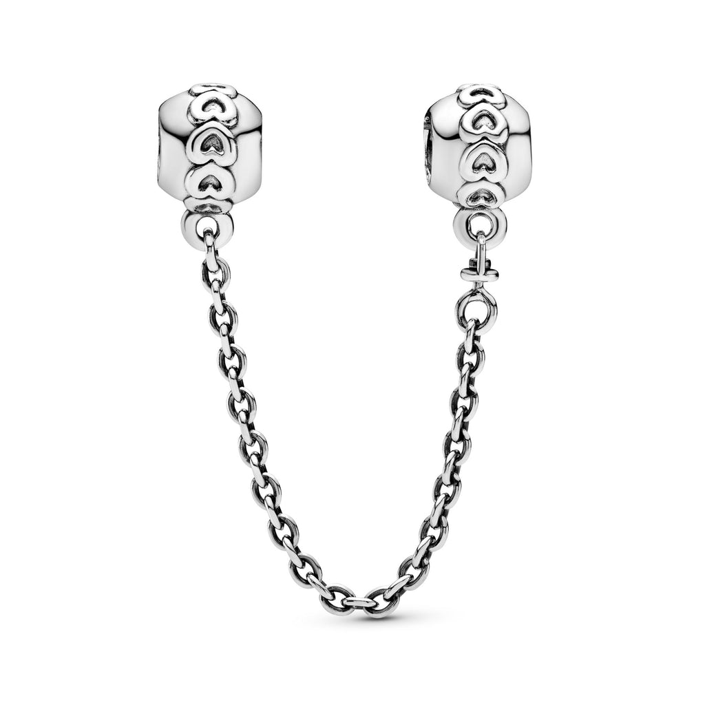 Pandora Moments Charm Chaîne de Confort Couronne de Cœurs 791088-05