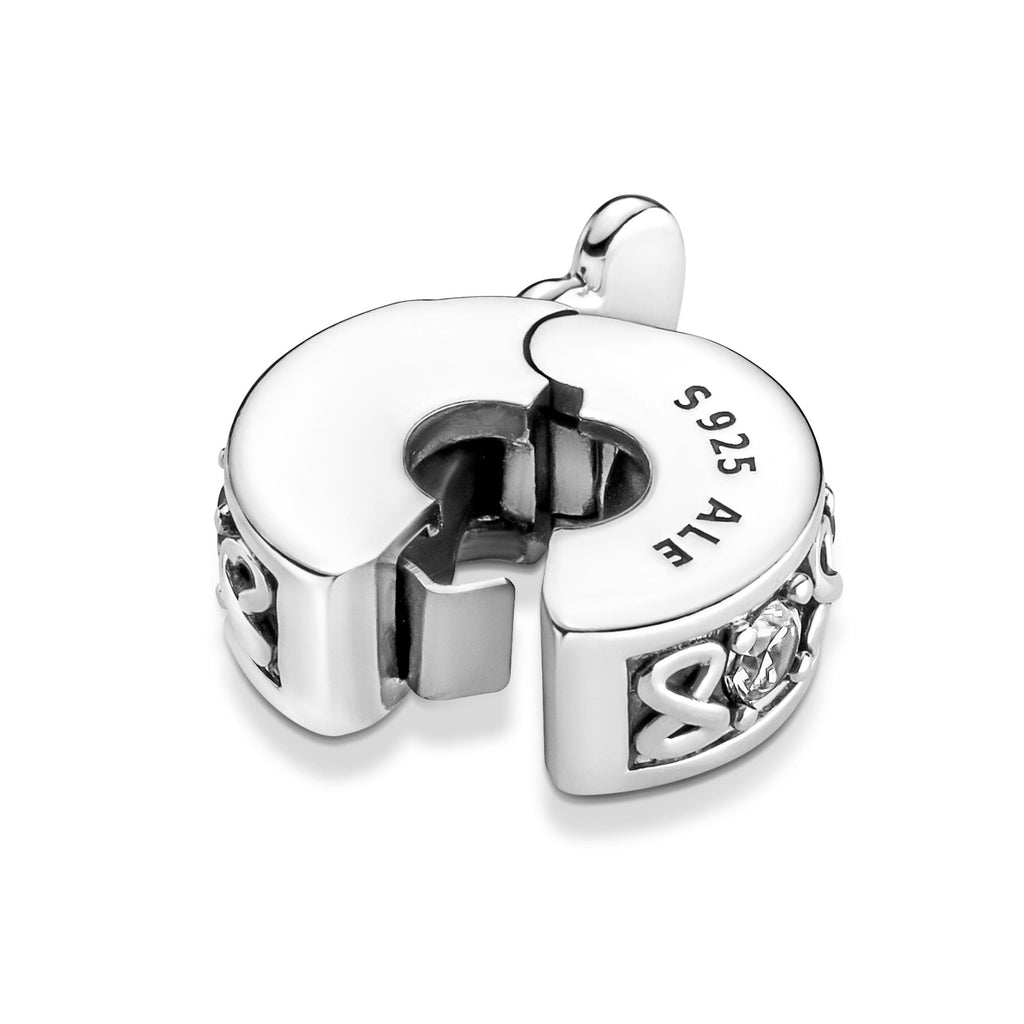 Pandora Moments Charm Clip Pavé Ma Famille Pour Toujours 791151C01