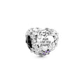 Pandora Moments Charm Cœur Mum Marguerite 791155C01