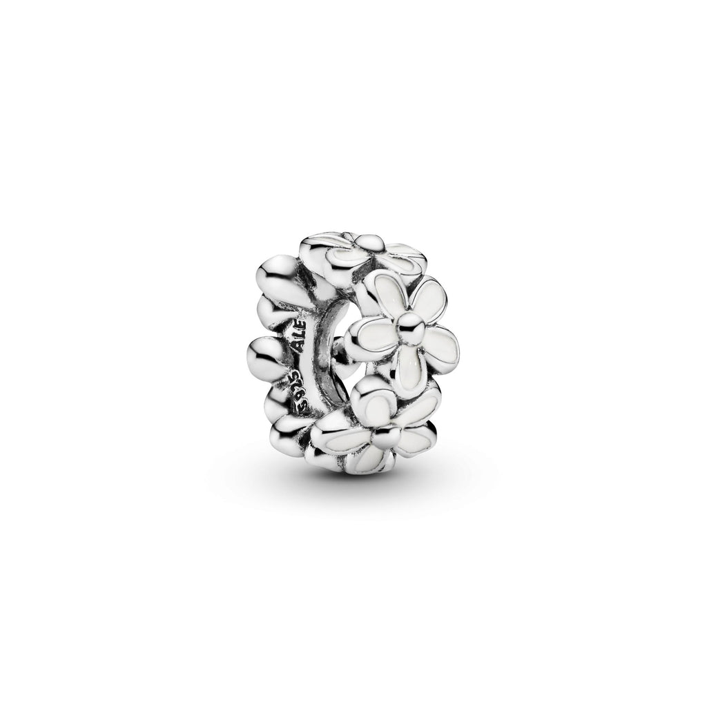 Pandora Moments Charm Espaceur Marguerite Blanche 791495EN12