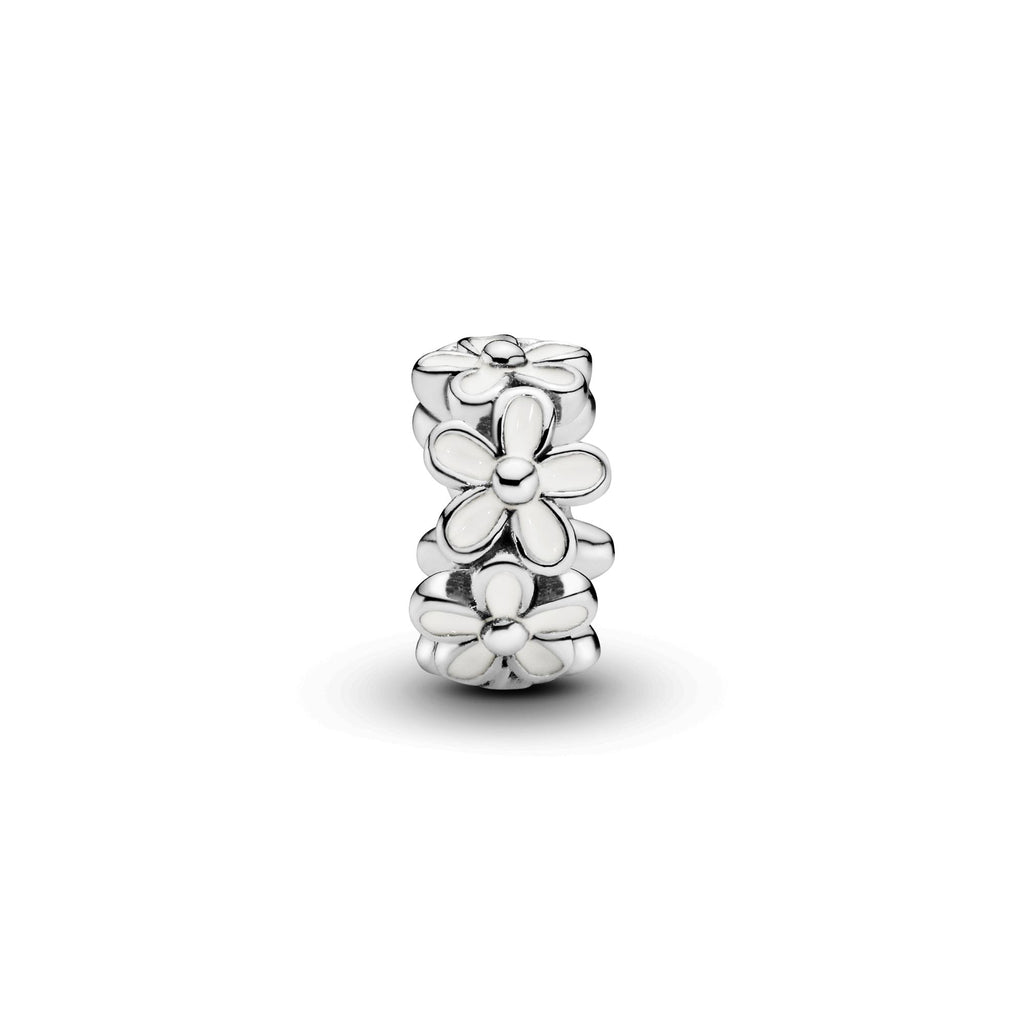 Pandora Moments Charm Espaceur Marguerite Blanche 791495EN12