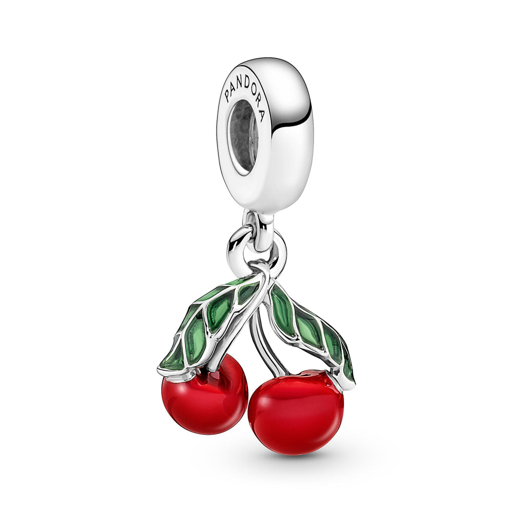 Pandora Moments Charm Pendant Fruit Cerise Asymétrique 791583C01
