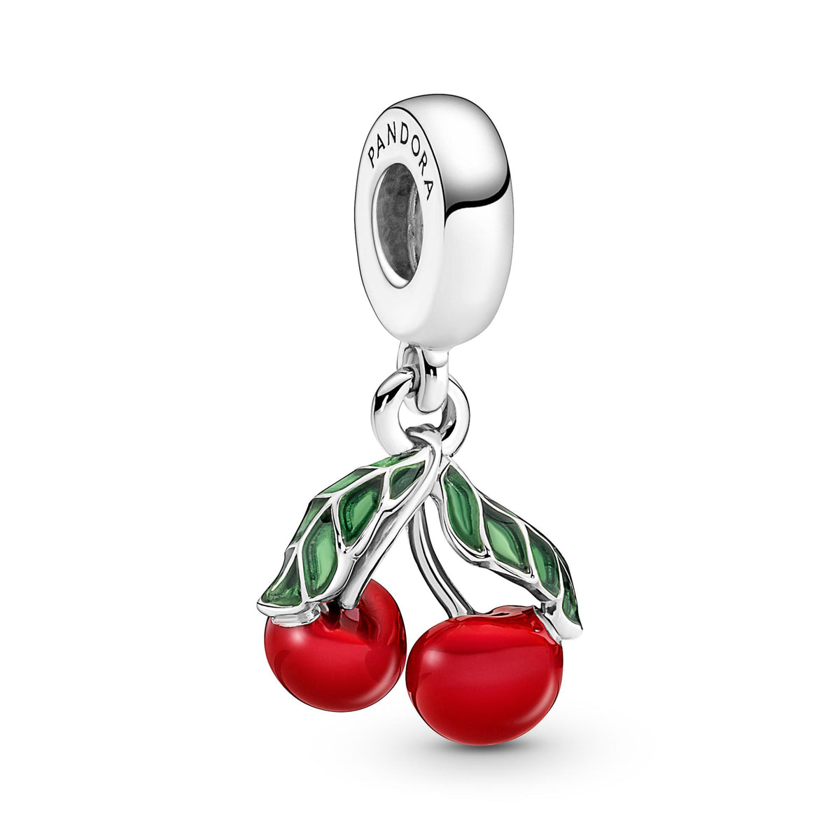 Pandora Moments Charm Pendant Fruit Cerise Asymétrique 791583C01