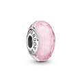 Pandora Moments Charm Verre de Murano Rose Facetté 791650