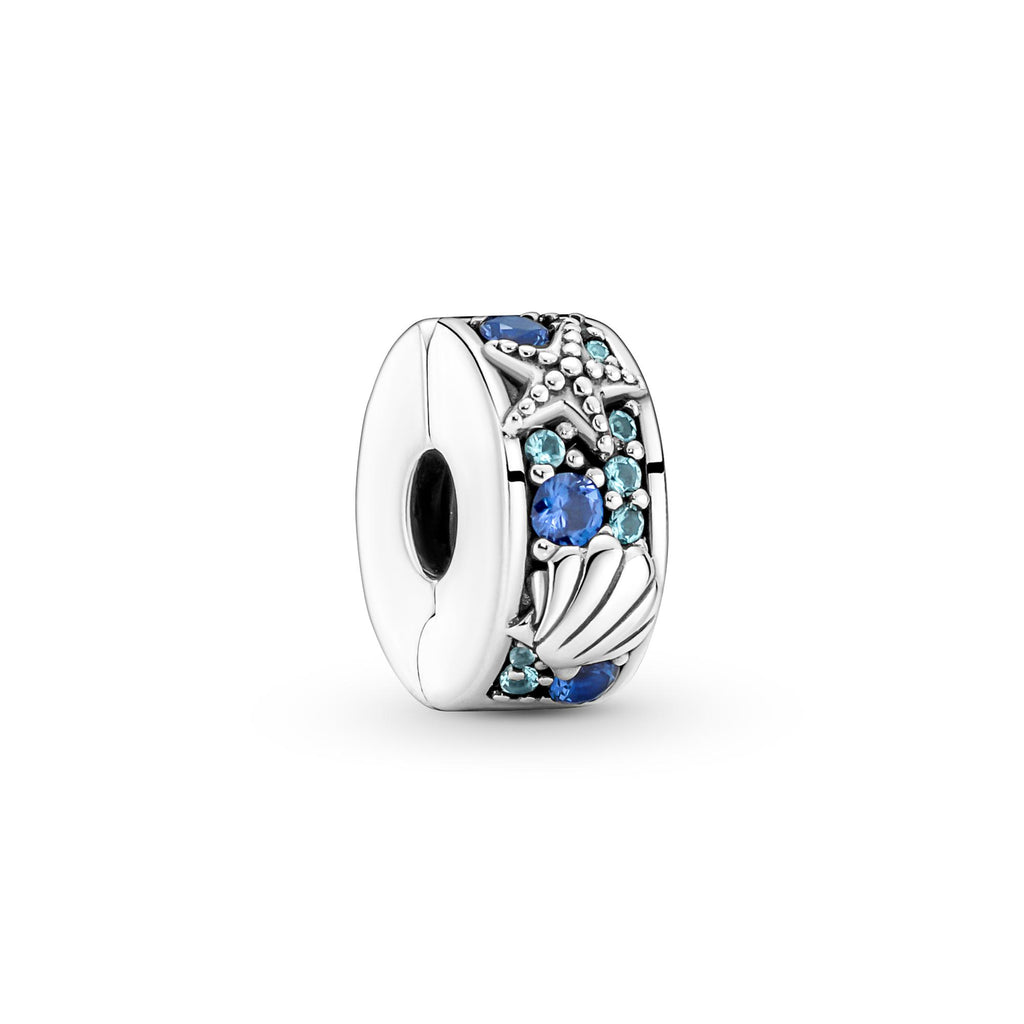 Pandora Moments Charm Clip Étoile de Mer Tropicale & Coquillage 791678C01