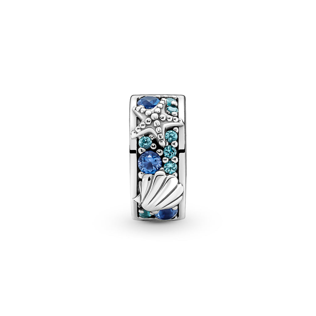 Pandora Moments Charm Clip Étoile de Mer Tropicale & Coquillage 791678C01