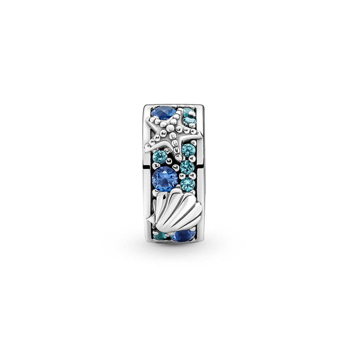 Pandora Moments Charm Clip Étoile de Mer Tropicale & Coquillage 791678C01