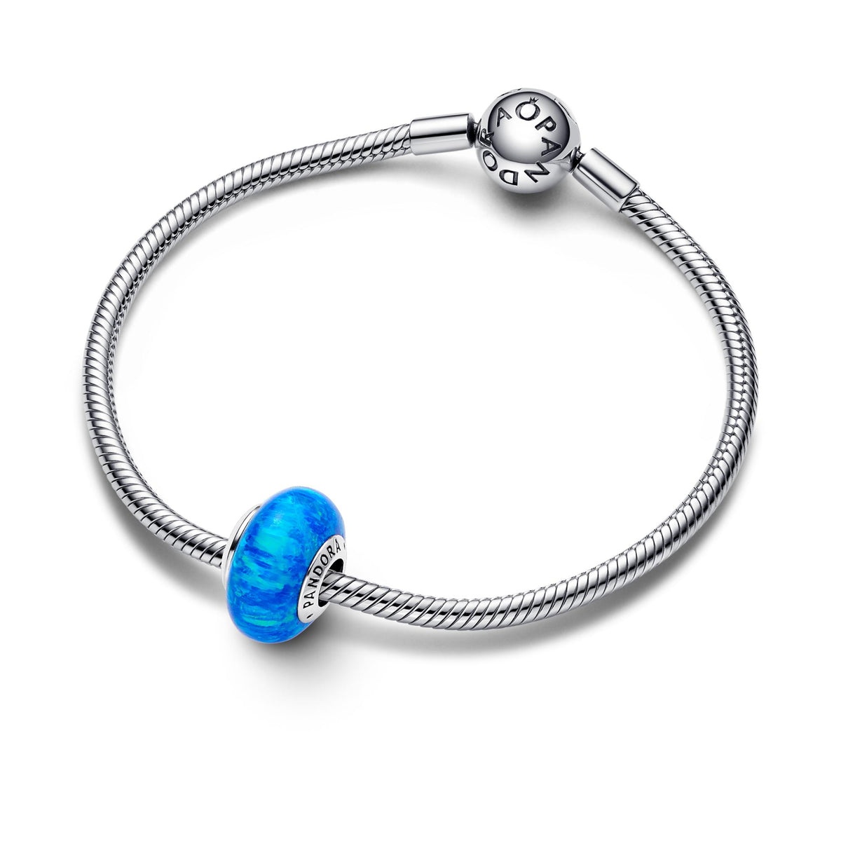 Pandora Moments Charm Bleu Profond Océan Opalescent 791691C02