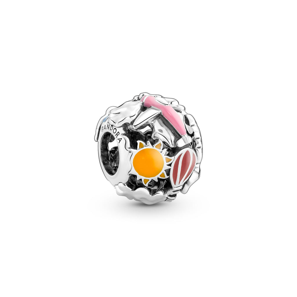 Pandora Moments Charm Envolez-Vous Ciel Arc-En-Ciel & Voyage 791695C01