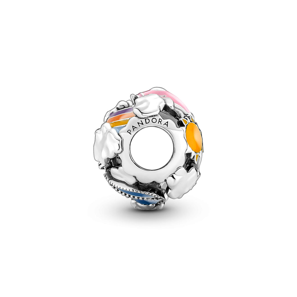Pandora Moments Charm Envolez-Vous Ciel Arc-En-Ciel & Voyage 791695C01