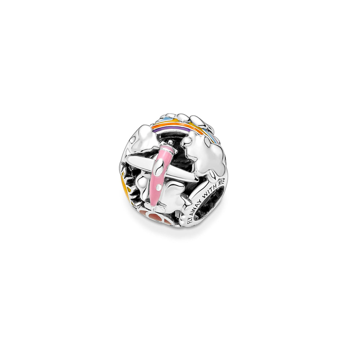Pandora Moments Charm Envolez-Vous Ciel Arc-En-Ciel & Voyage 791695C01
