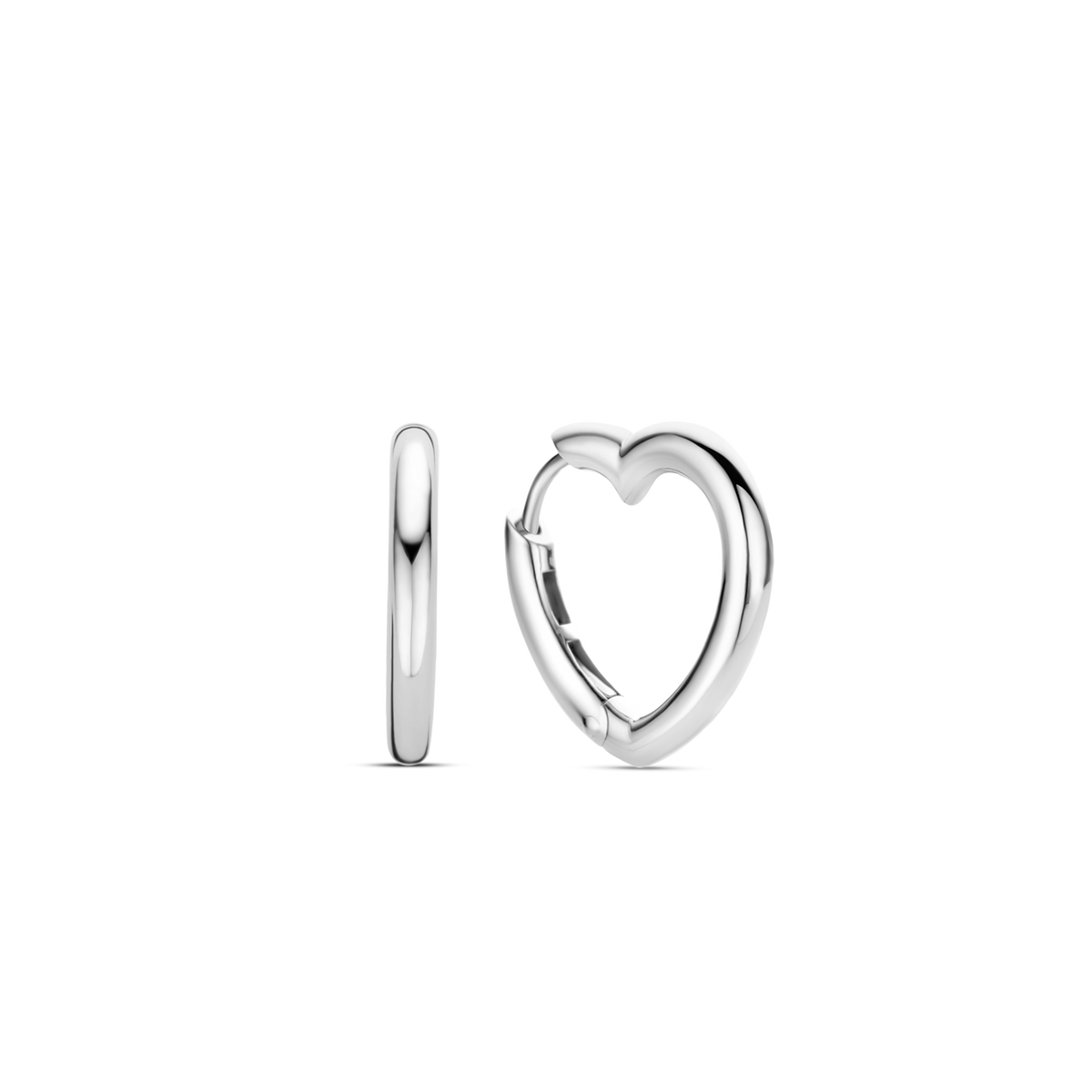 Ti Sento Milano Créoles Amour, chance, bonheur 7917SI