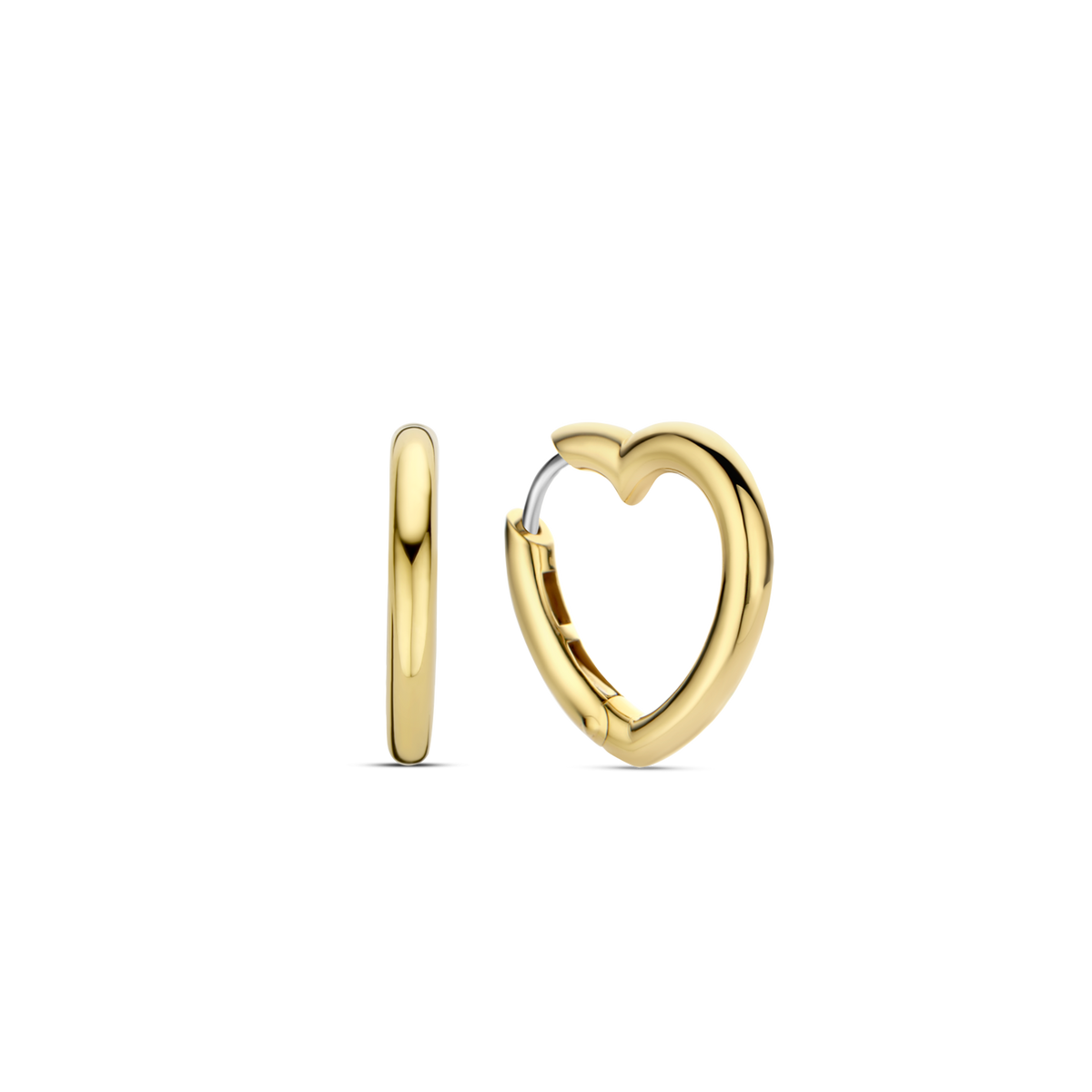 Ti Sento Milano Créoles Amour, chance, bonheur 7917SY