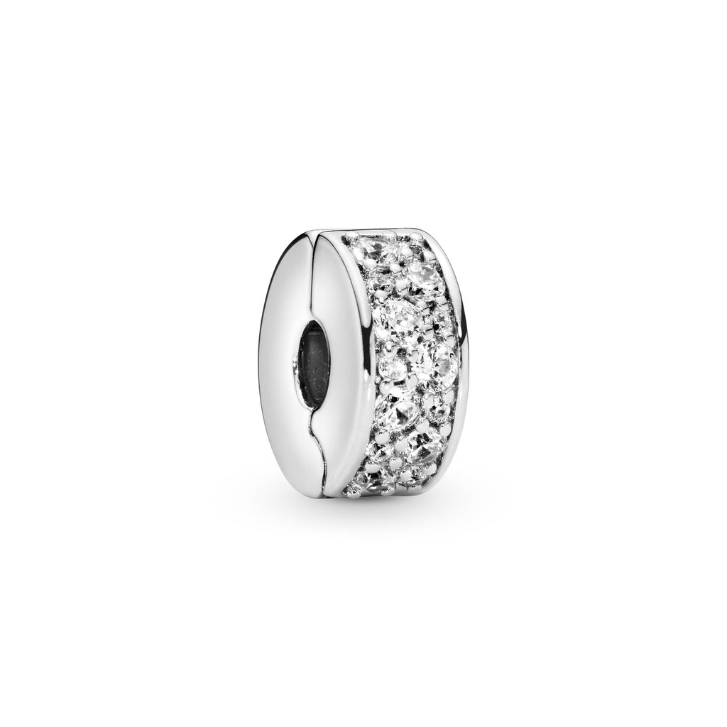 Pandora Moments Charm Clip Pavé Transparent 791817CZ