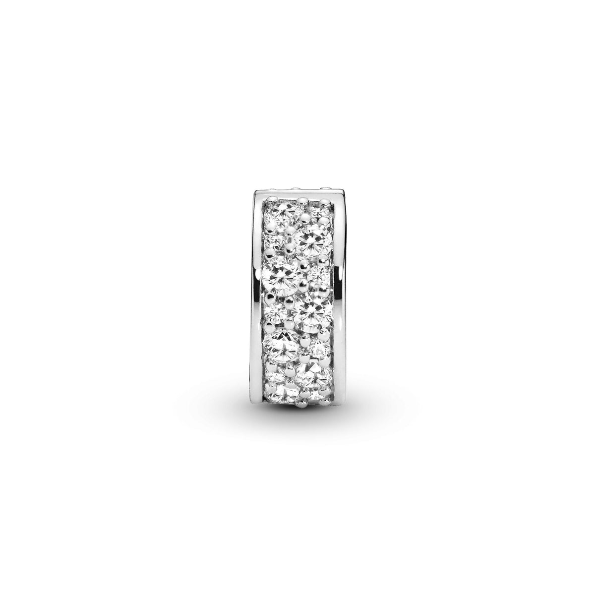 Pandora Moments Charm Clip Pavé Transparent 791817CZ