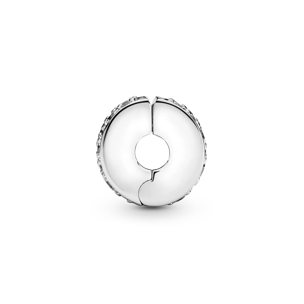 Pandora Moments Charm Clip Pavé Transparent 791817CZ