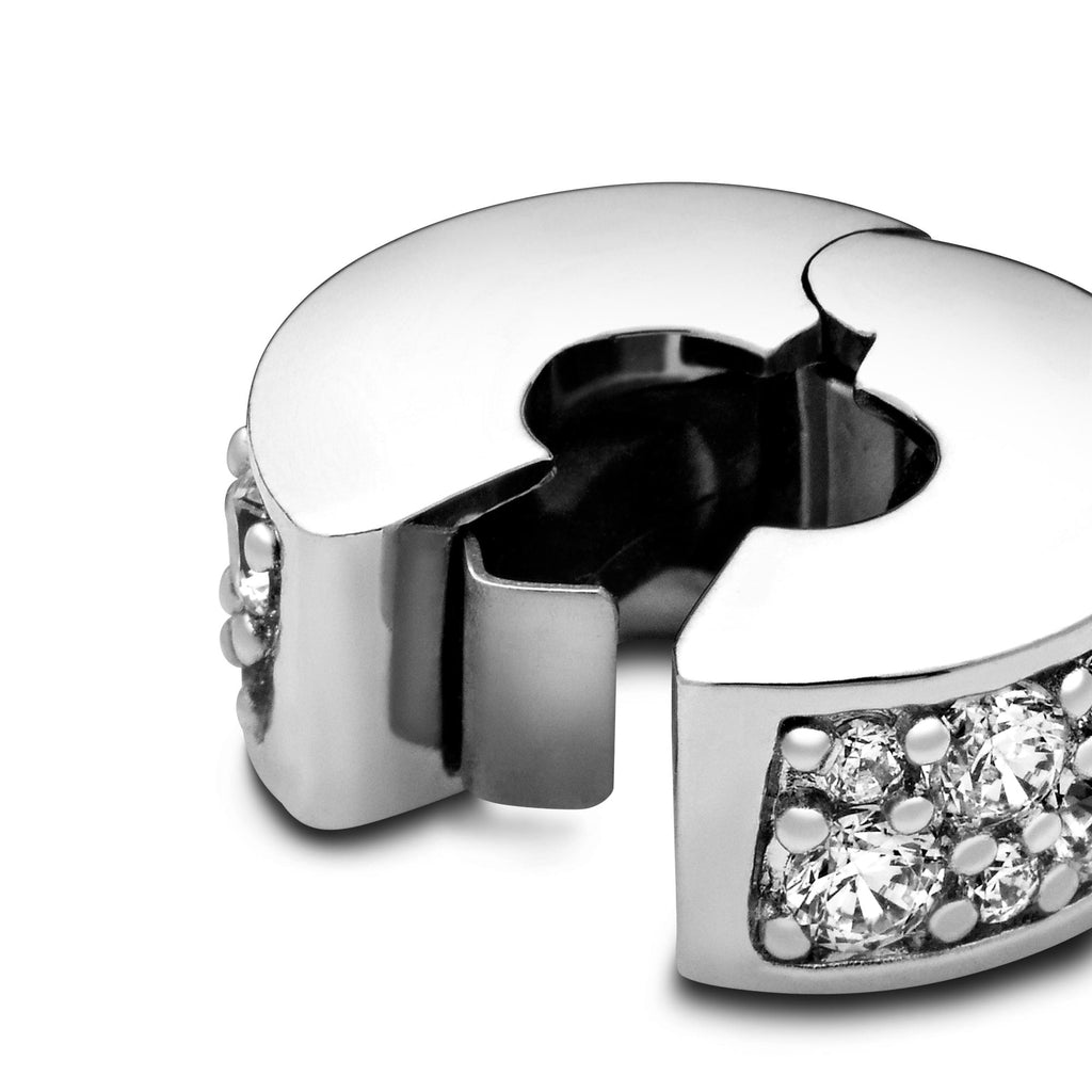 Pandora Moments Charm Clip Pavé Transparent 791817CZ
