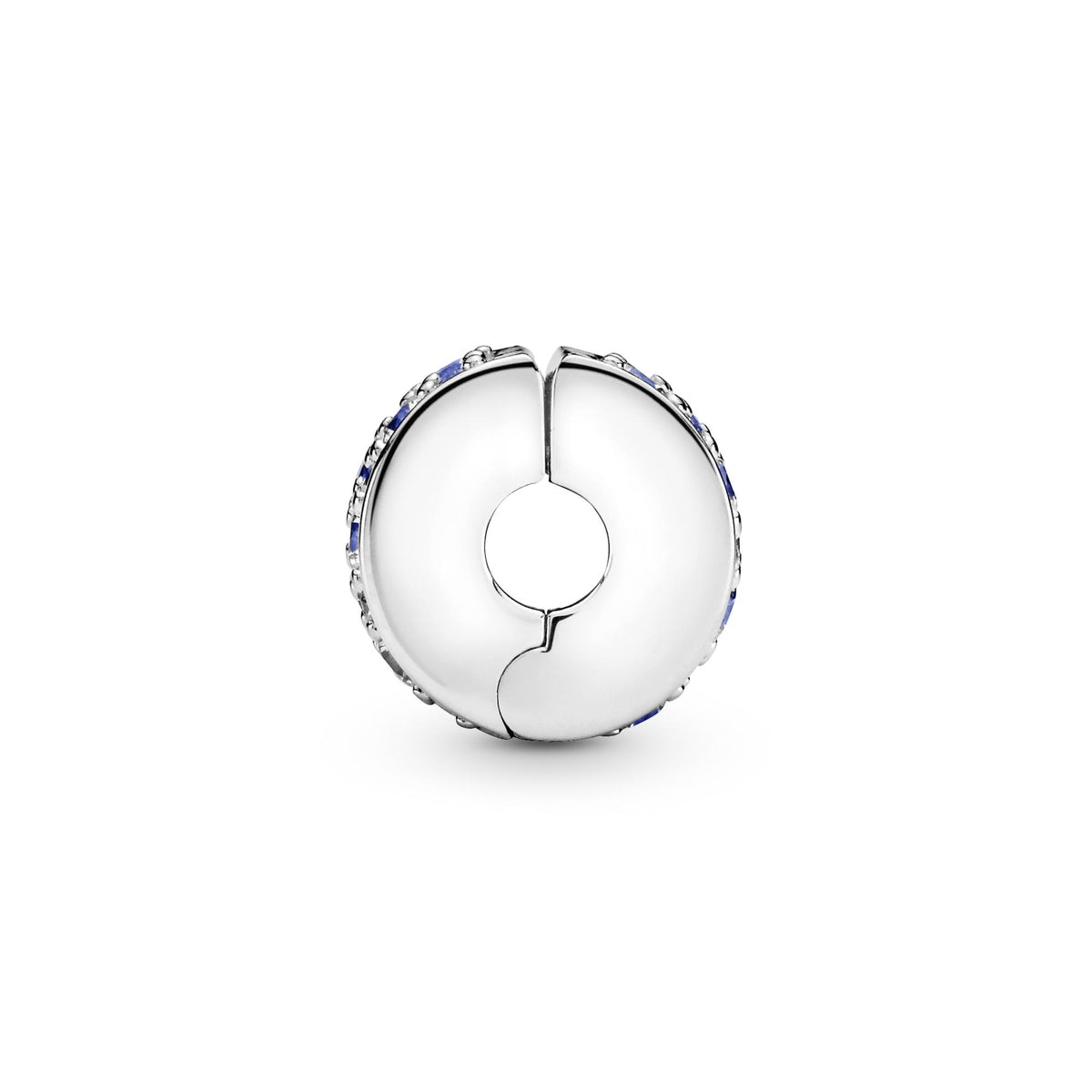 Pandora Moments Charm Clip Pavé Bleu 791817NSBMX