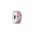 Pandora Moments Charm Clip Pavé Rose 791817PCZ