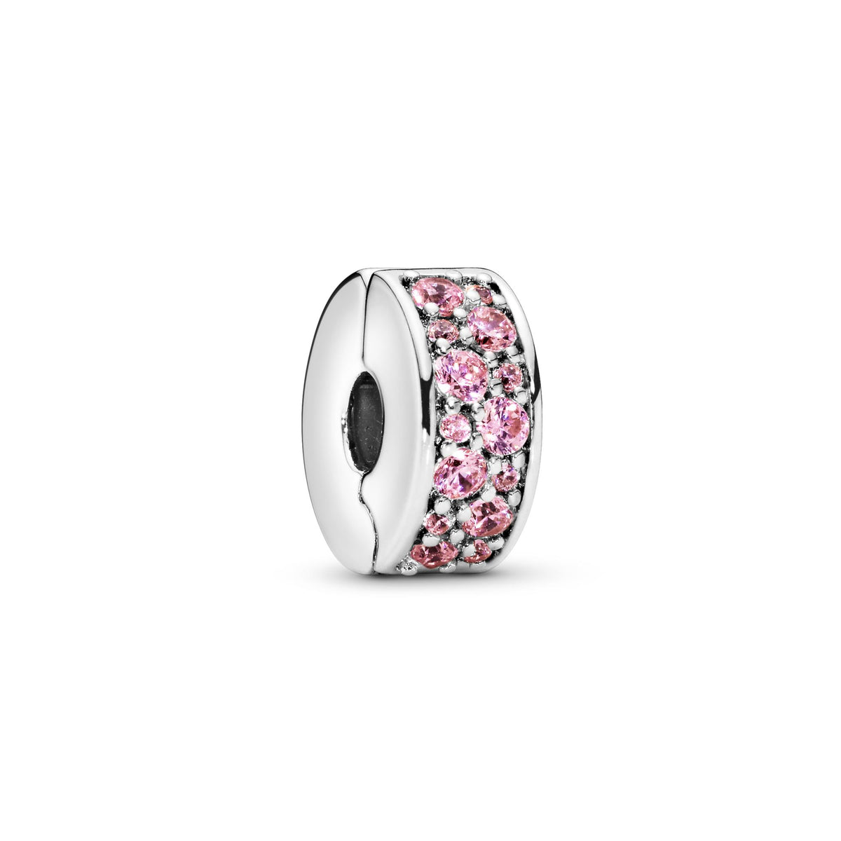 Pandora Moments Charm Clip Pavé Rose 791817PCZ
