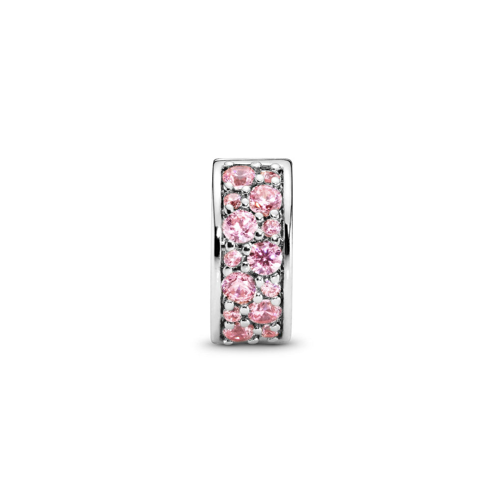 Pandora Moments Charm Clip Pavé Rose 791817PCZ