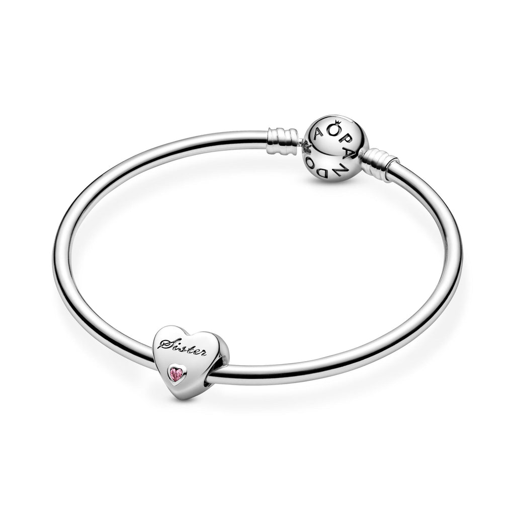 Pandora Moments Charm Cœur Sœur 791946PCZ