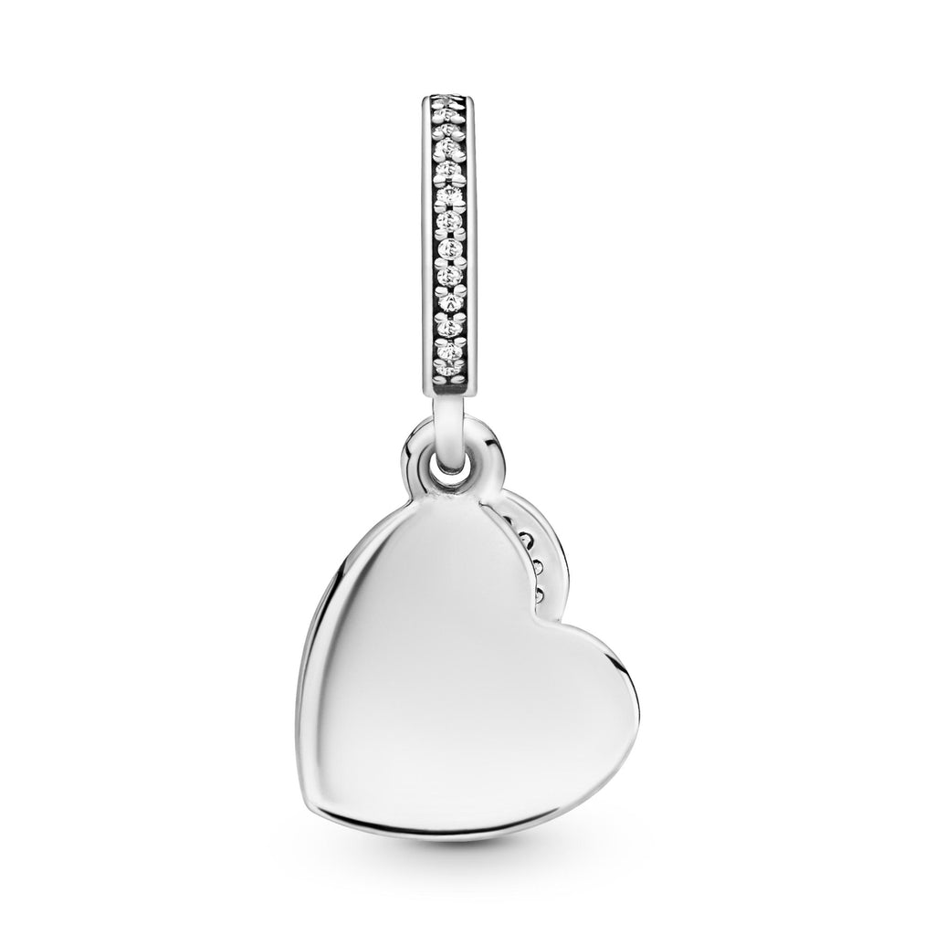 Pandora Moments Charm Pendant Cœur Amis Pour La Vie 791948CZ