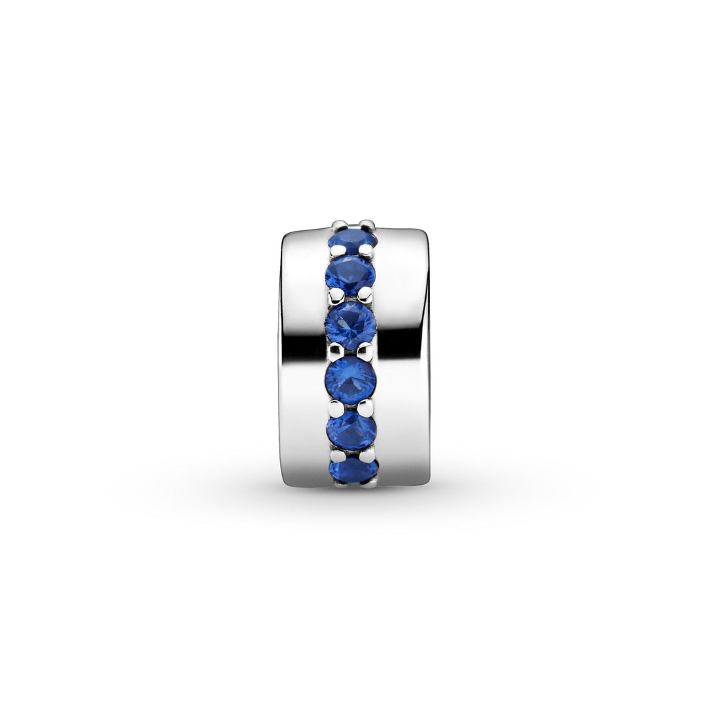 Pandora Moments Charm Clip Éclat Bleu 791972C01
