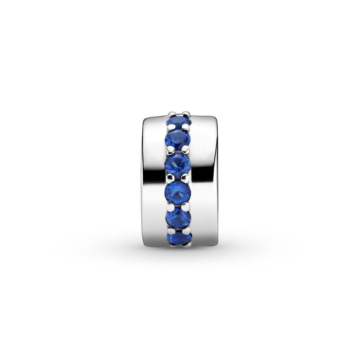 Pandora Moments Charm Clip Éclat Bleu 791972C01