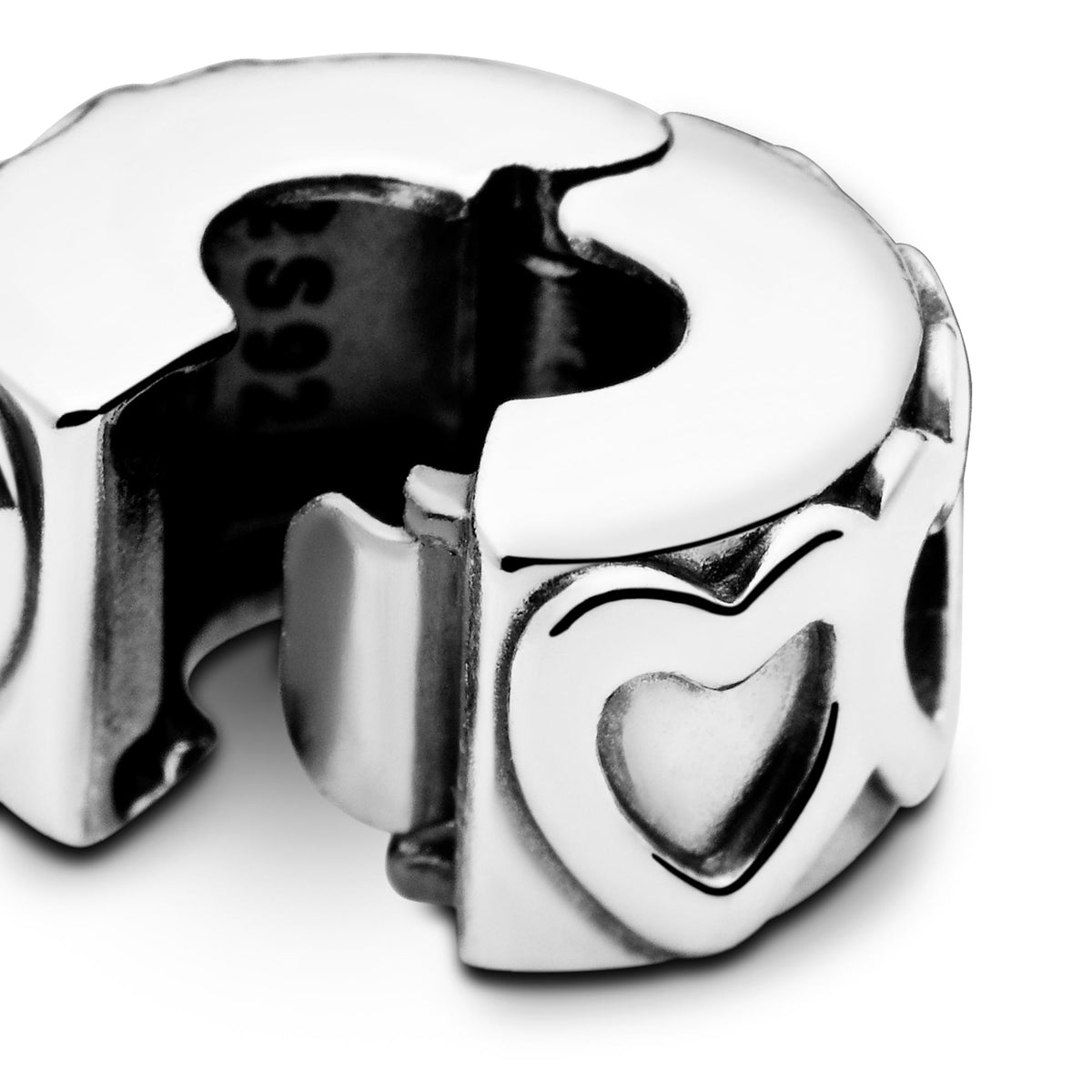 Pandora Moments Charm Clip Couronne de Cœurs 791978