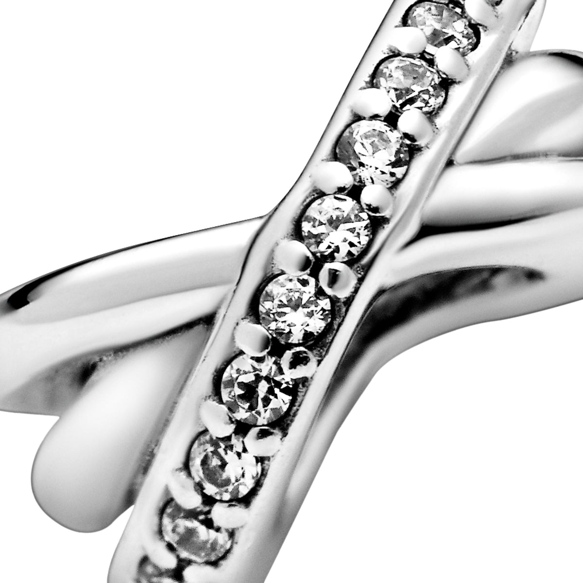 Pandora Moments Charm Espaceur Scintillant &amp; Lignes 791994CZ