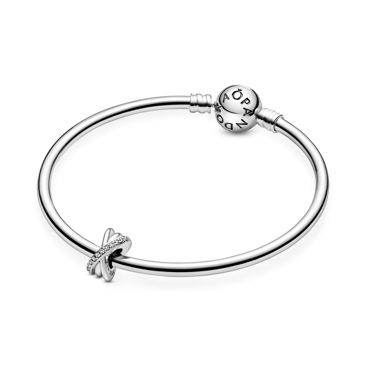 Pandora Moments Charm Espaceur Scintillant &amp; Lignes 791994CZ