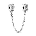 Pandora Moments Charm Clip Chaîne de Confort Signature 792057CZ-05