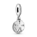 Pandora Moments Charm Pendant Trèfle à Quatre Feuilles Chance 792089CZ