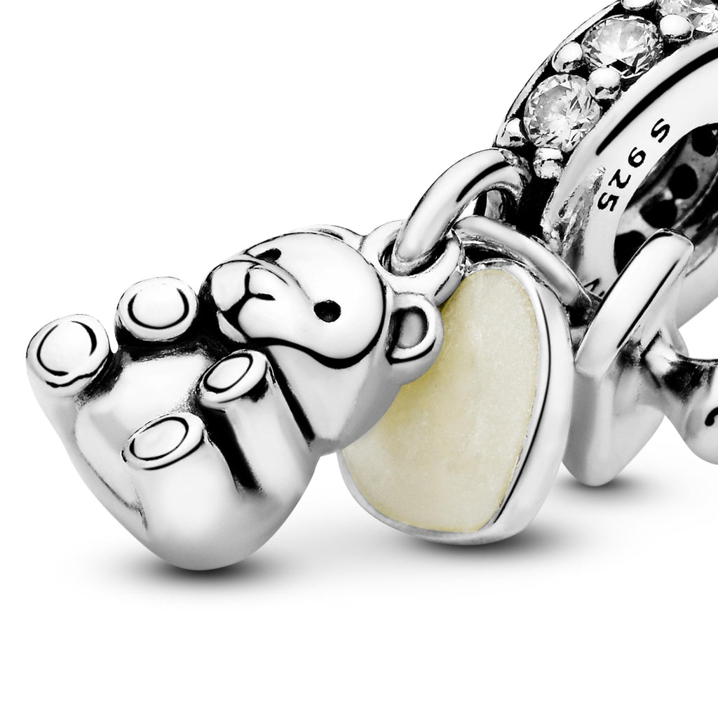 Pandora Moments Charm Pendant Bébé Ours 792100CZ