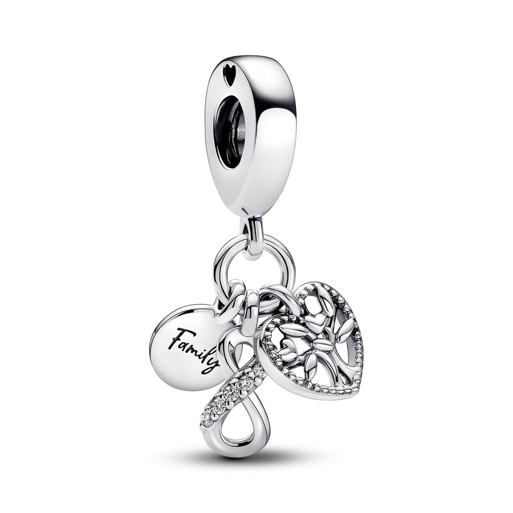 Pandora Moments Charm Pendant Triple Infini Famille 792201C01