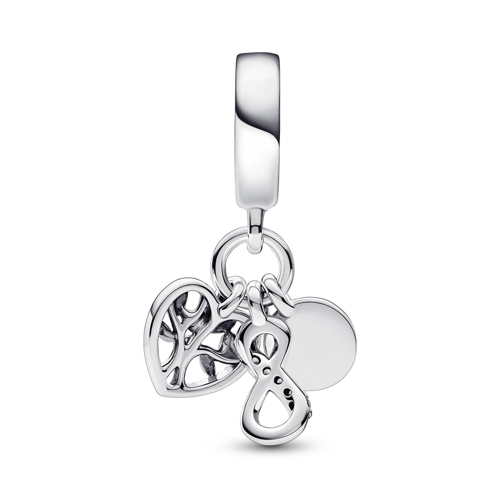 Pandora Moments Charm Pendant Triple Infini Famille 792201C01