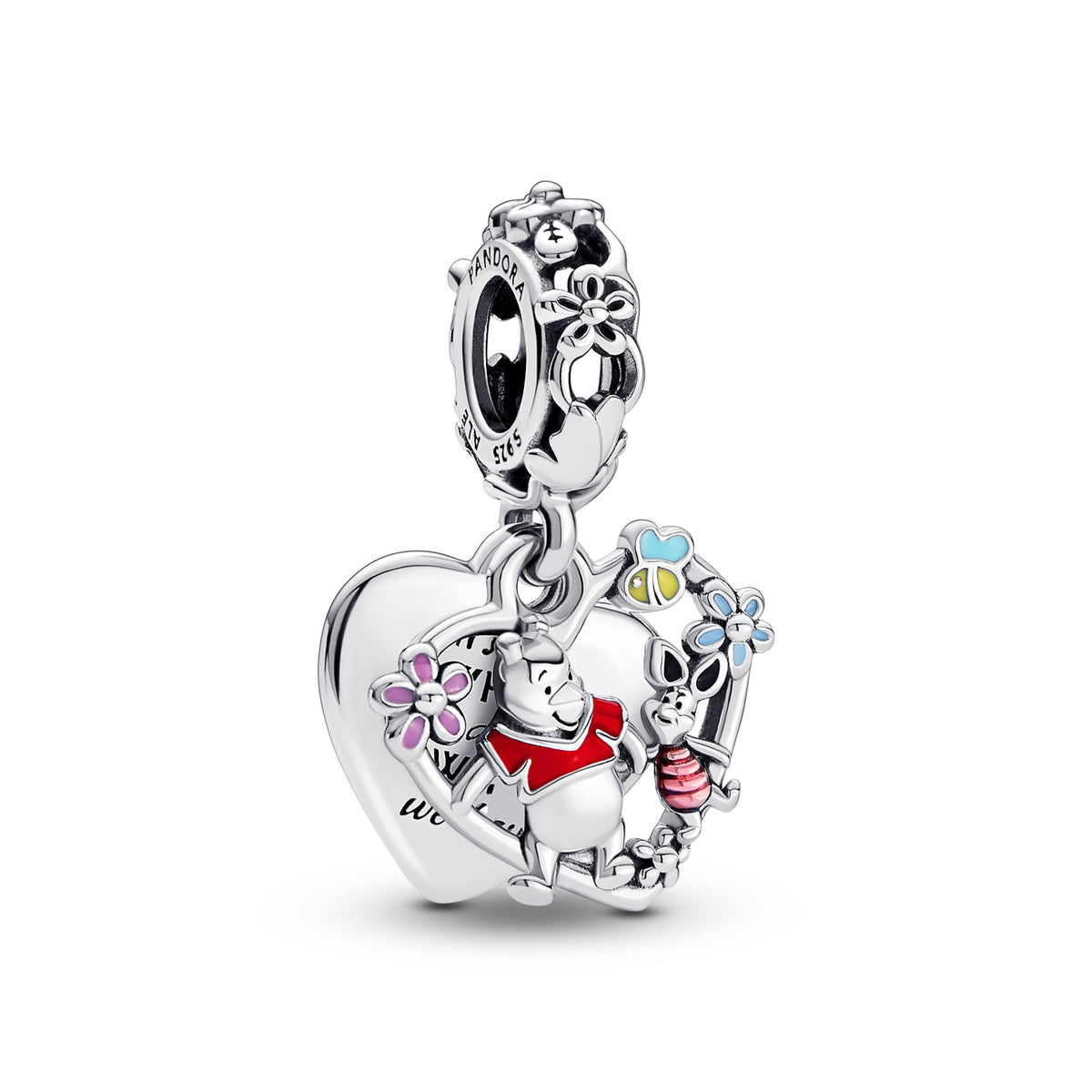 Pandora Disney Charm Pendant Double Disney Winnie L’Ourson & Porcinet 792214C01