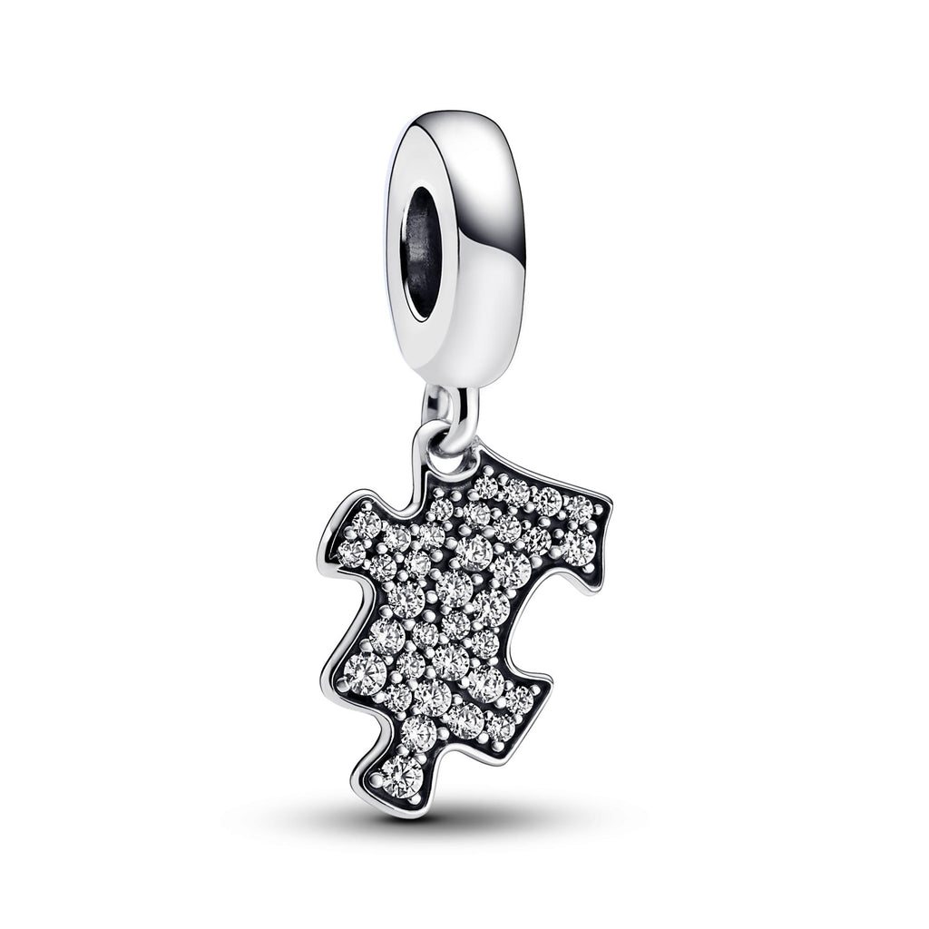Pandora Moments Charm Pendant Pièce de Puzzle Scintillant 792241C01