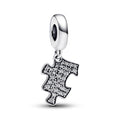 Pandora Moments Charm Pendant Pièce de Puzzle Scintillant 792241C01