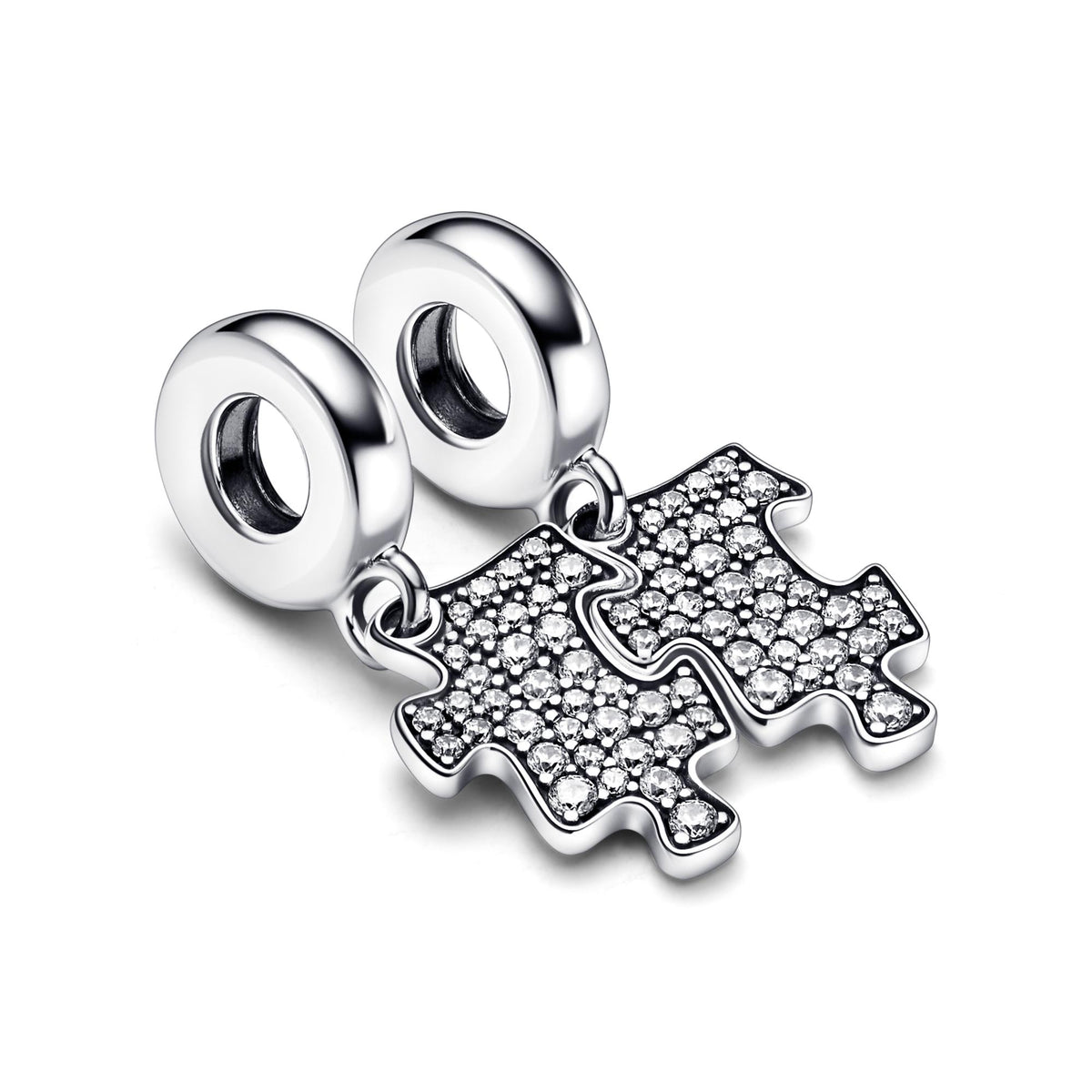 Pandora Moments Charm Pendant Pièce de Puzzle Scintillant 792241C01