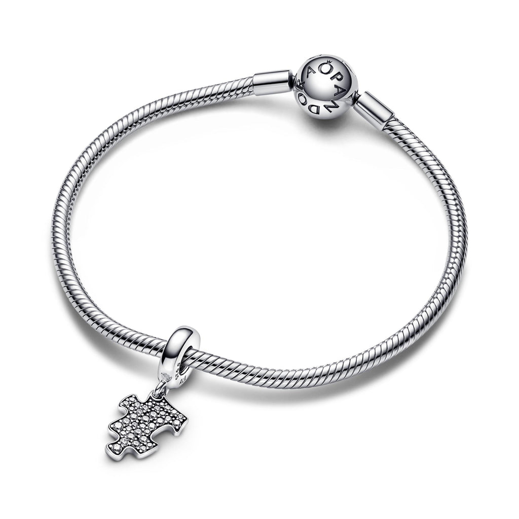 Pandora Moments Charm Pendant Pièce de Puzzle Scintillant 792241C01